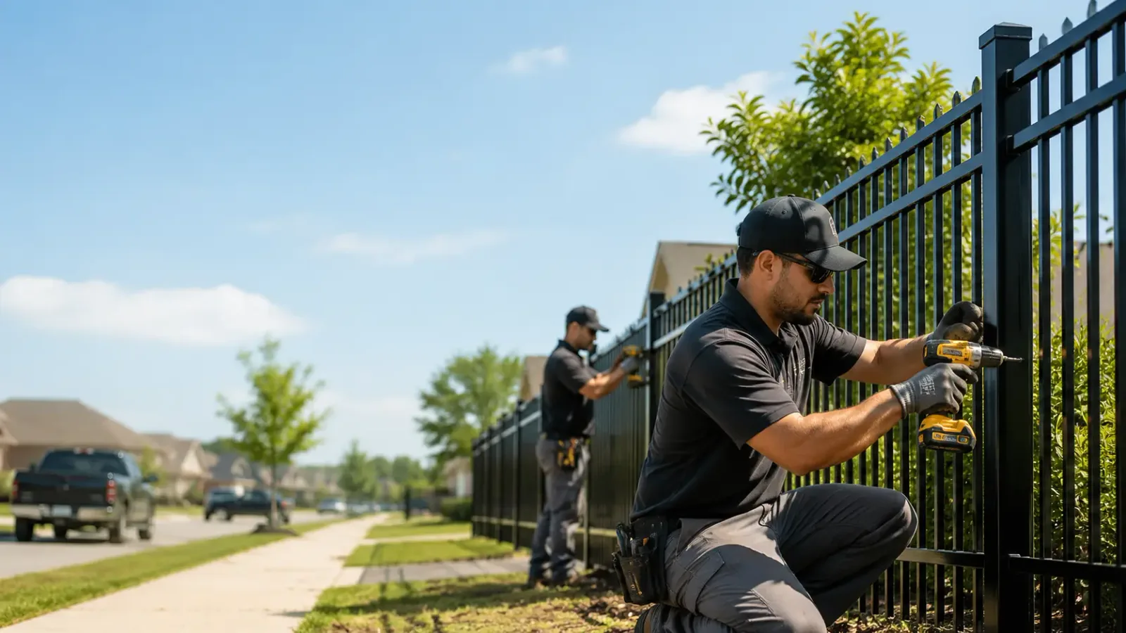 Metal Fence Installation in Granville, NY